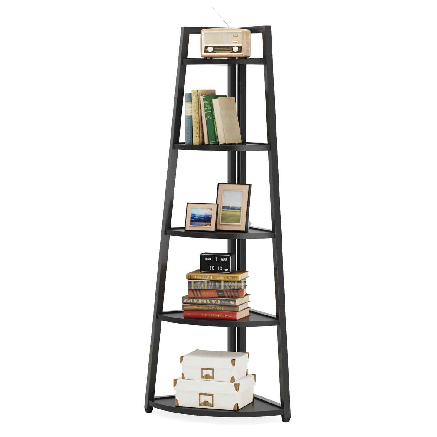 Corner Ladder Bookcase