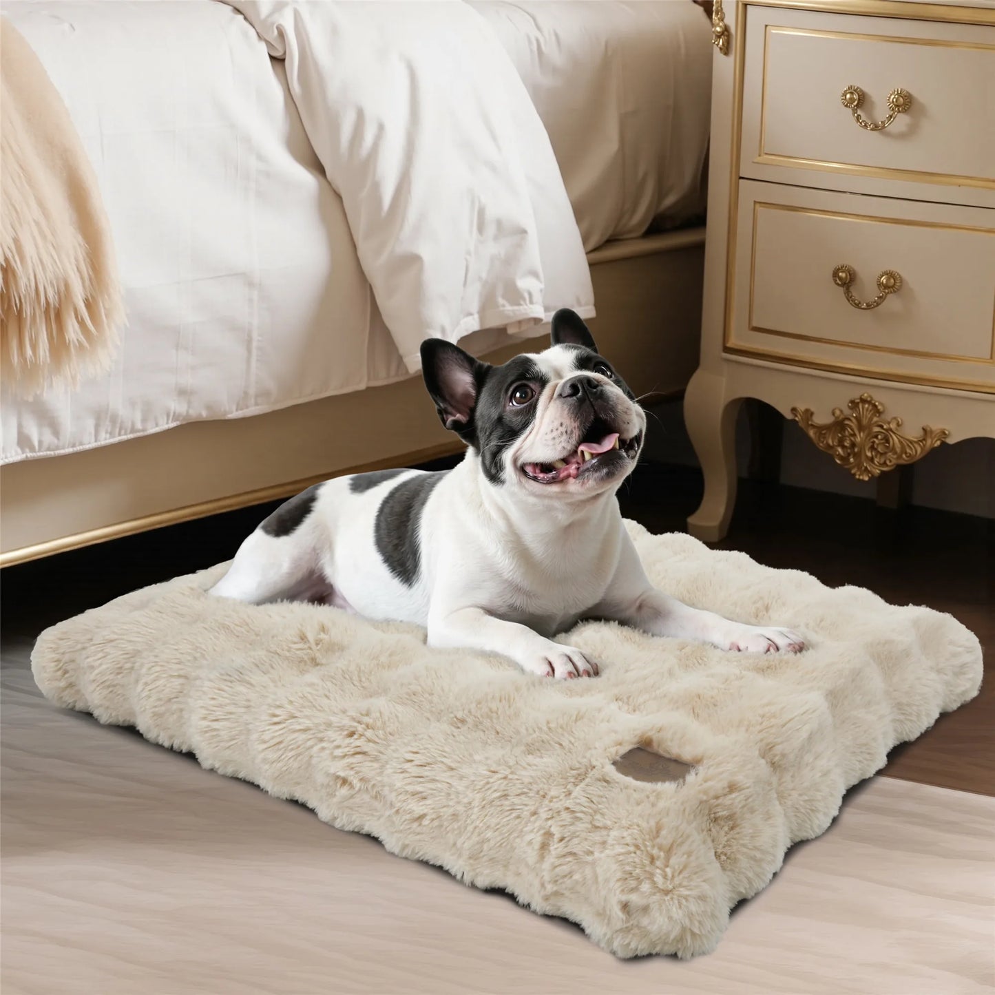 Fluffy Crate Bed for Extra Large Dogs