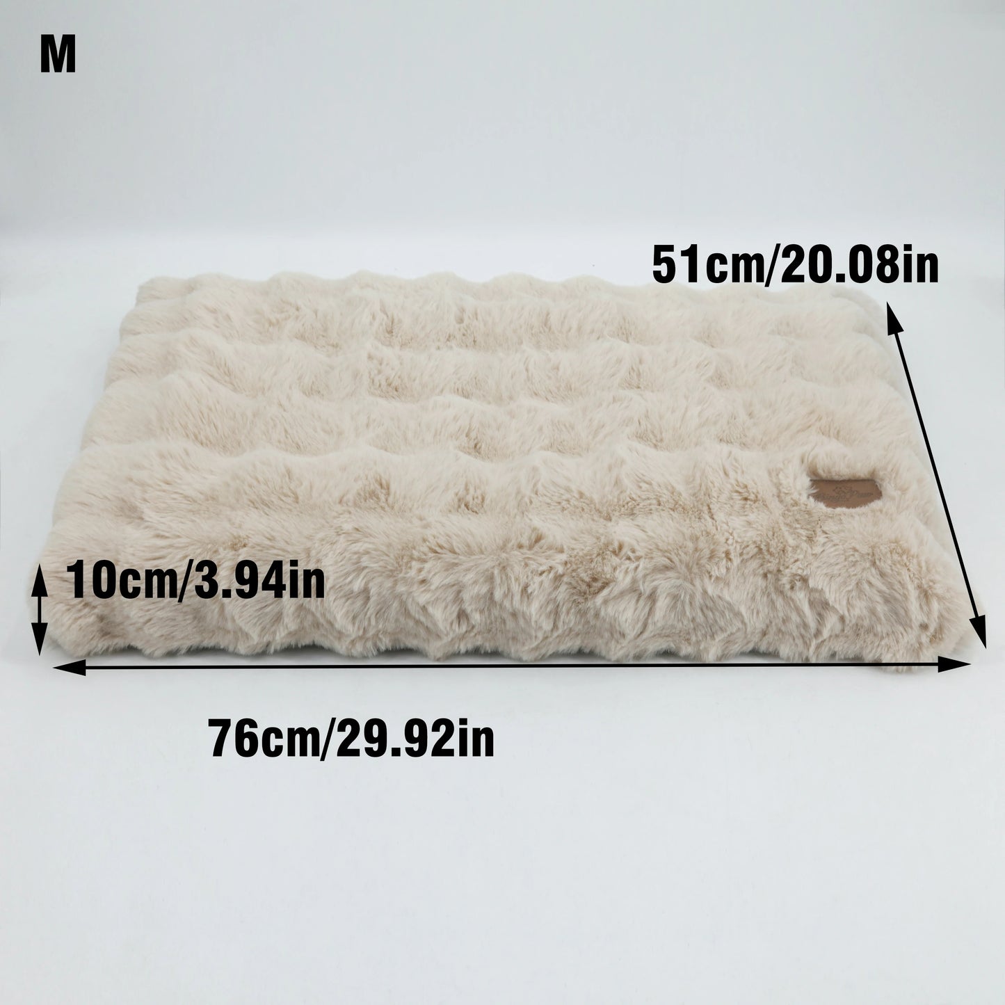 Fluffy Crate Bed for Extra Large Dogs