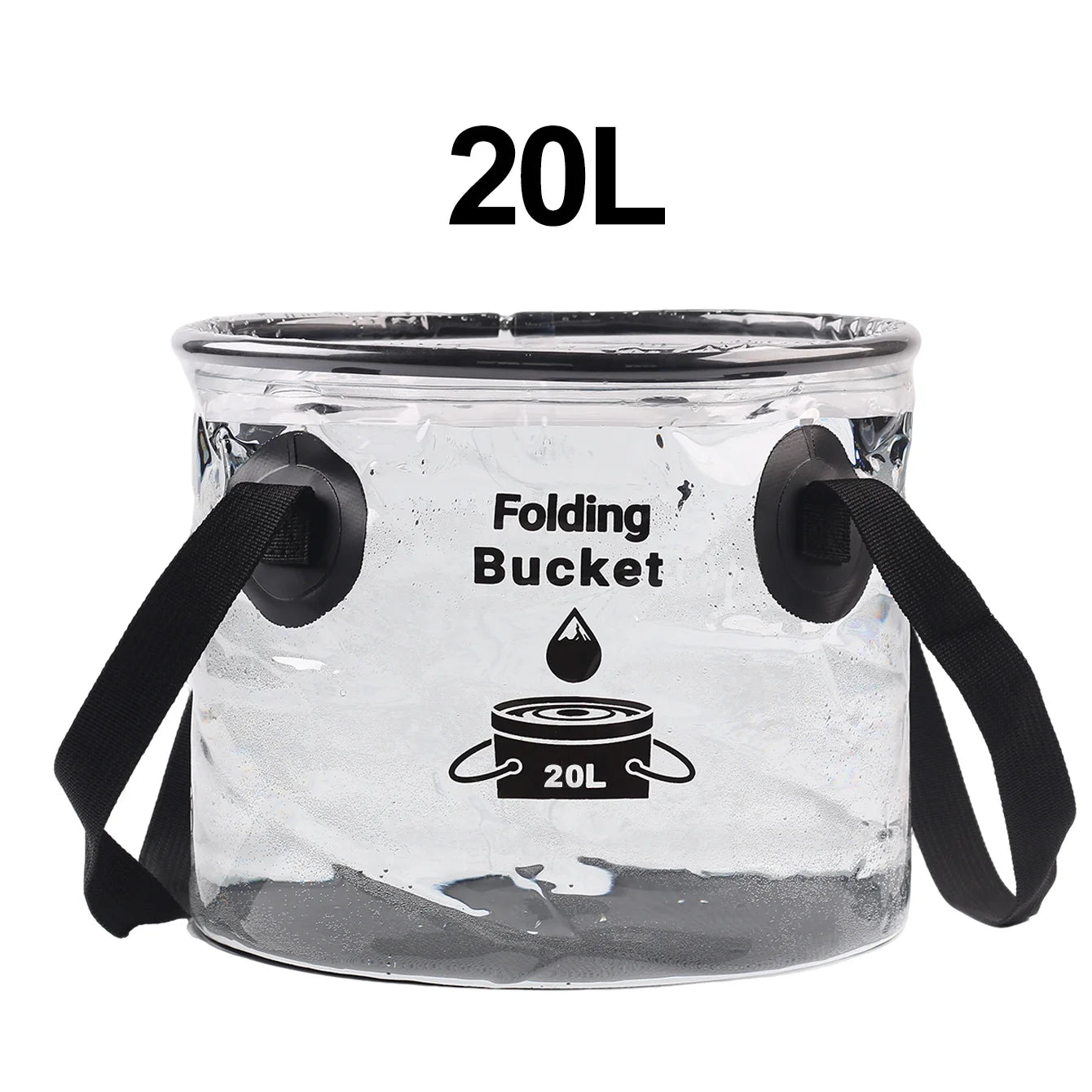 Multifunctional Collapsible Camping Storage Bucket
