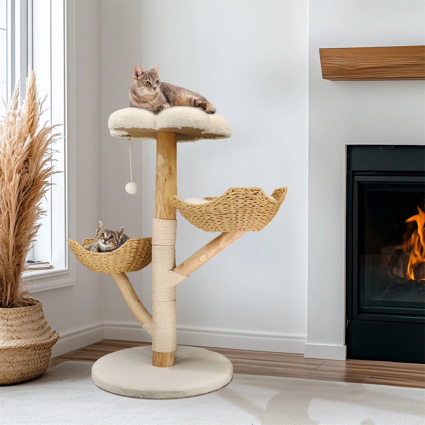Modern Cat Tree Activity Tower