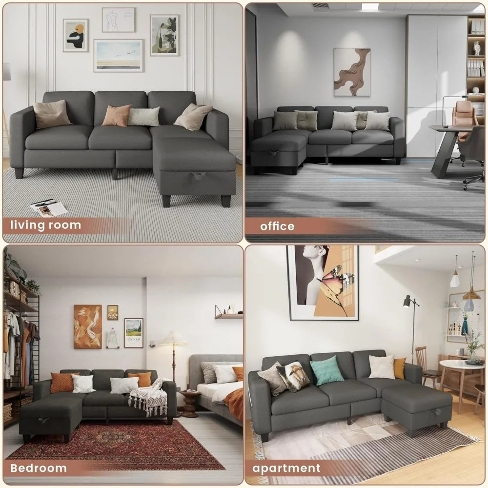 Modular Linen Sectional
