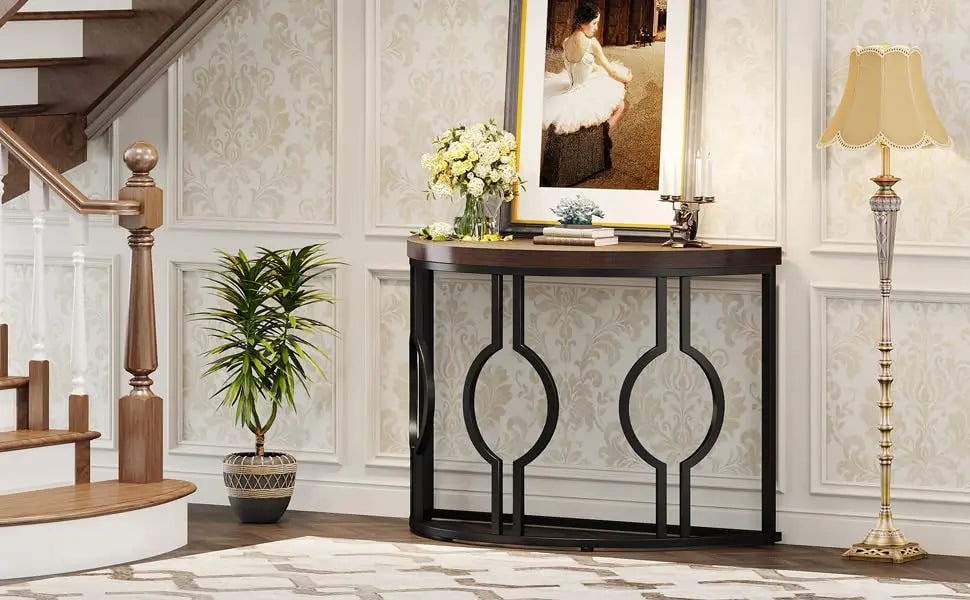 Half Moon Console Table