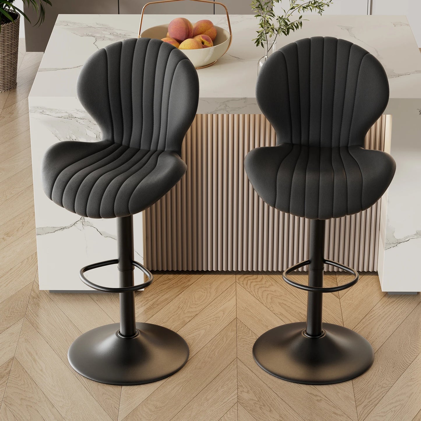 Modern Rotating Bar Stools