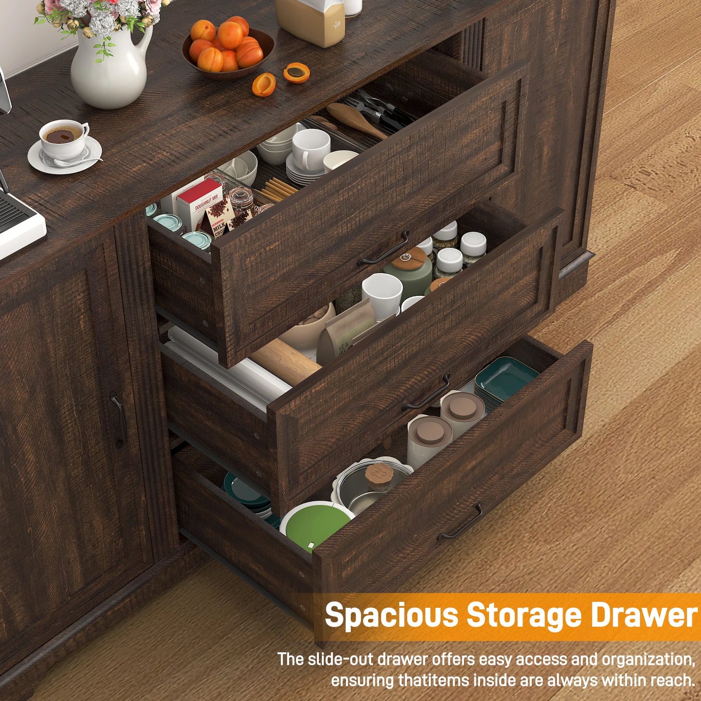 kitchen sideboards with drawer