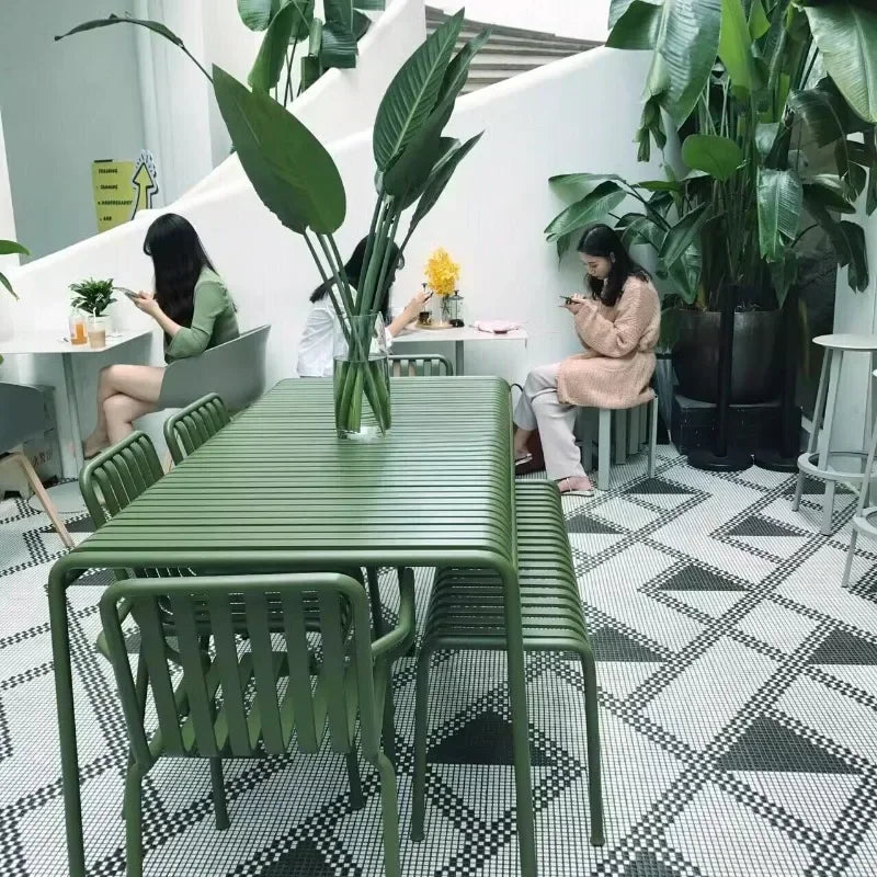Outdoor Iron Cafe Set
