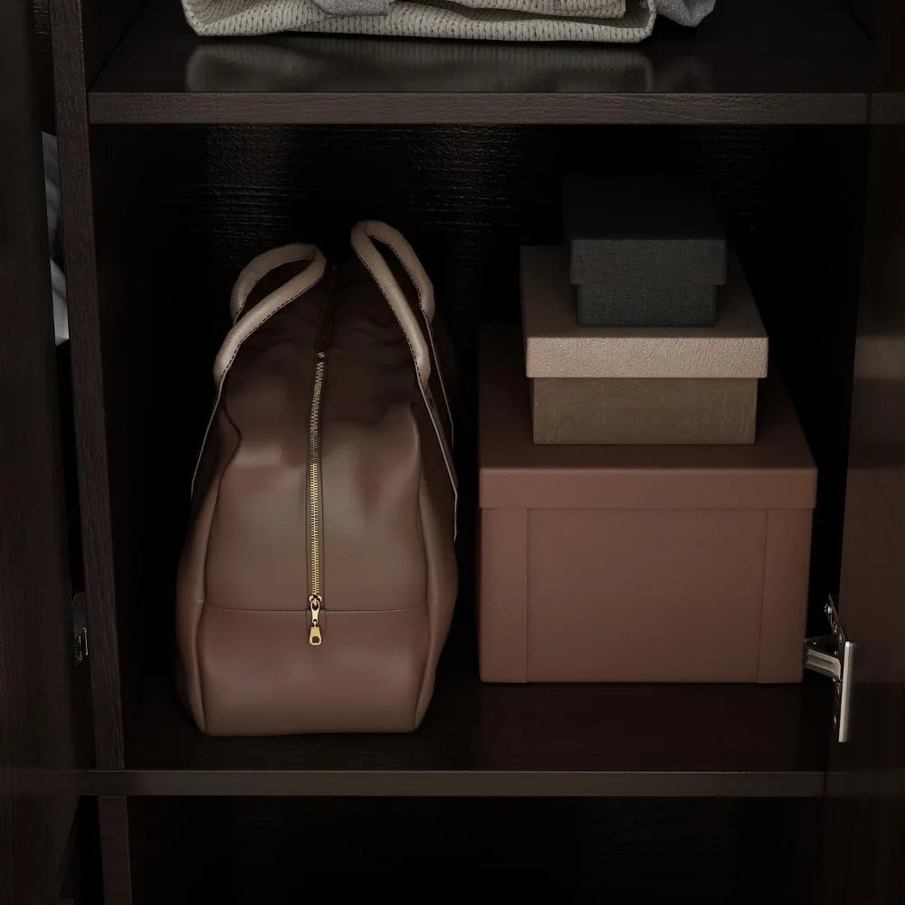 Dark Brown Wardrobe