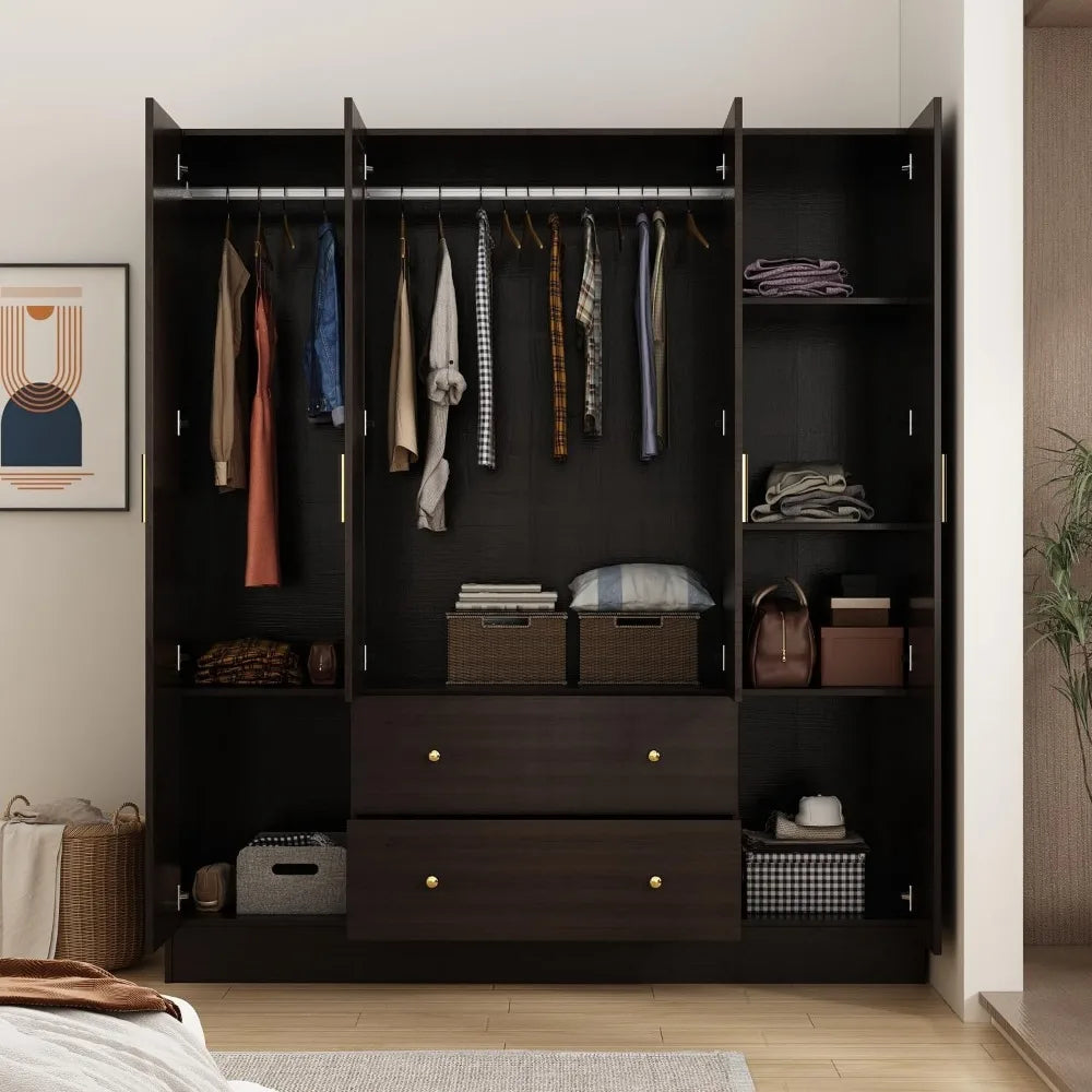 Dark Brown Wardrobe