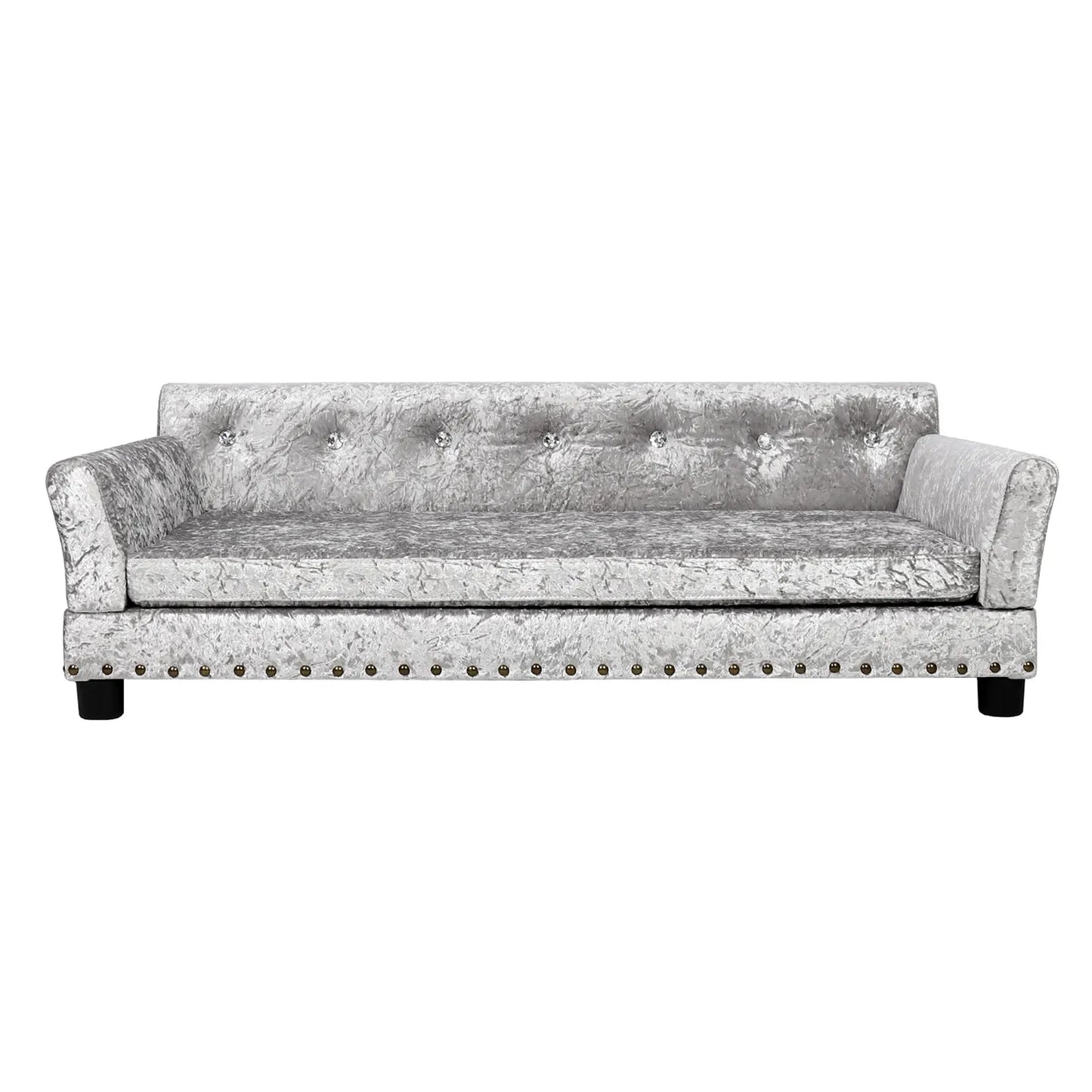 Tufted Elevated Dog Sofa