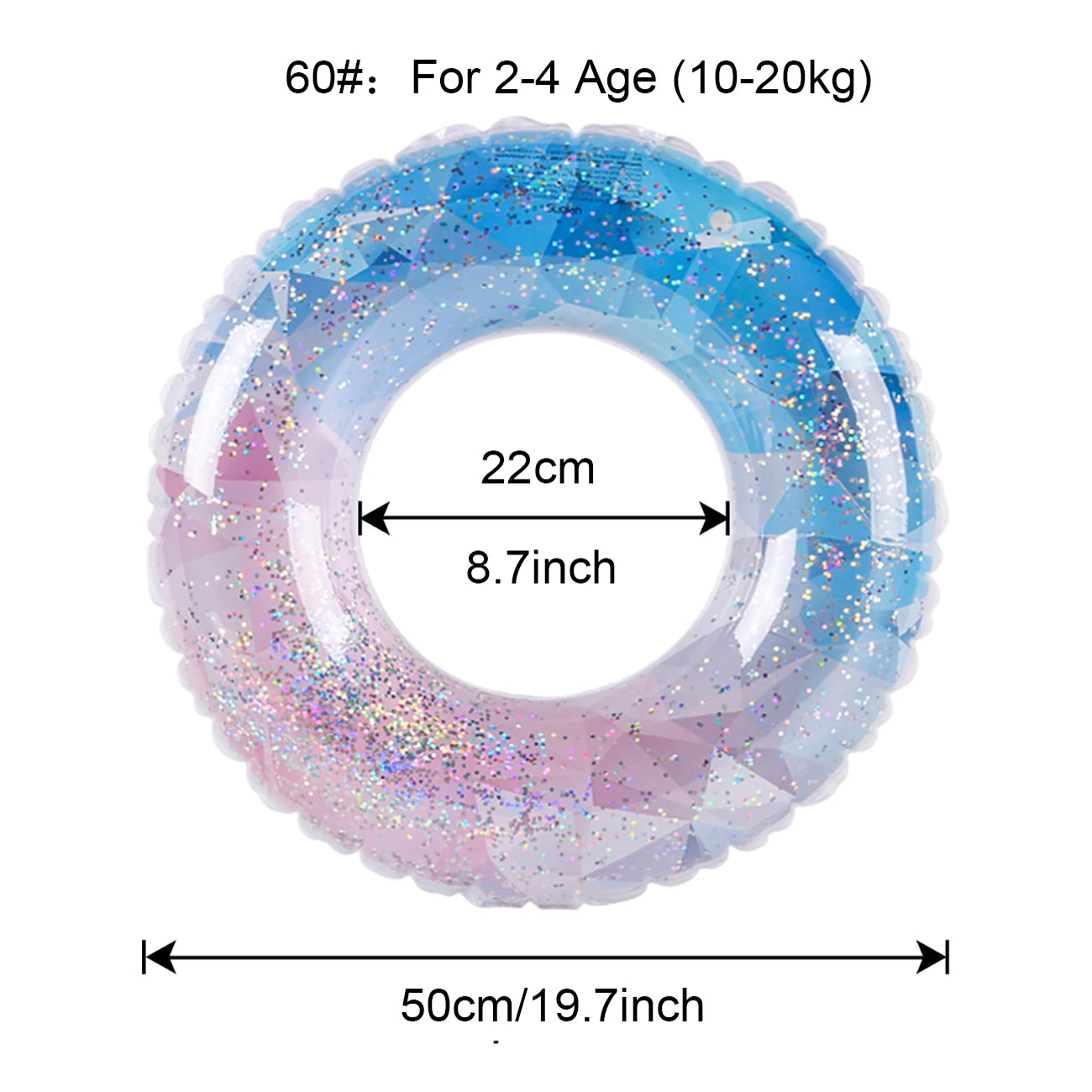 Diamond Inflatable Swimming Ring