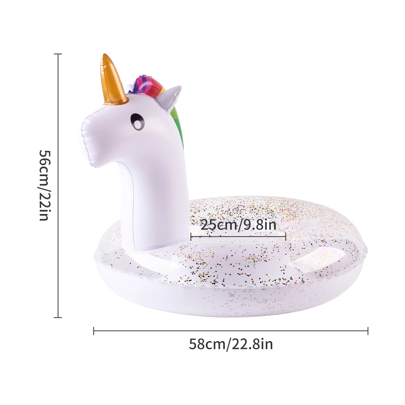 Unicorn Shaped Pool Float