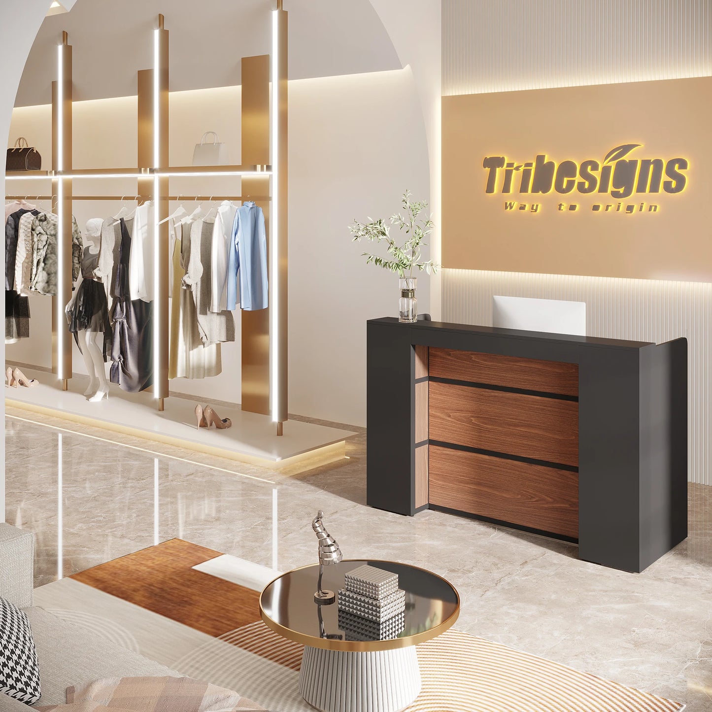 LED Reception Desk