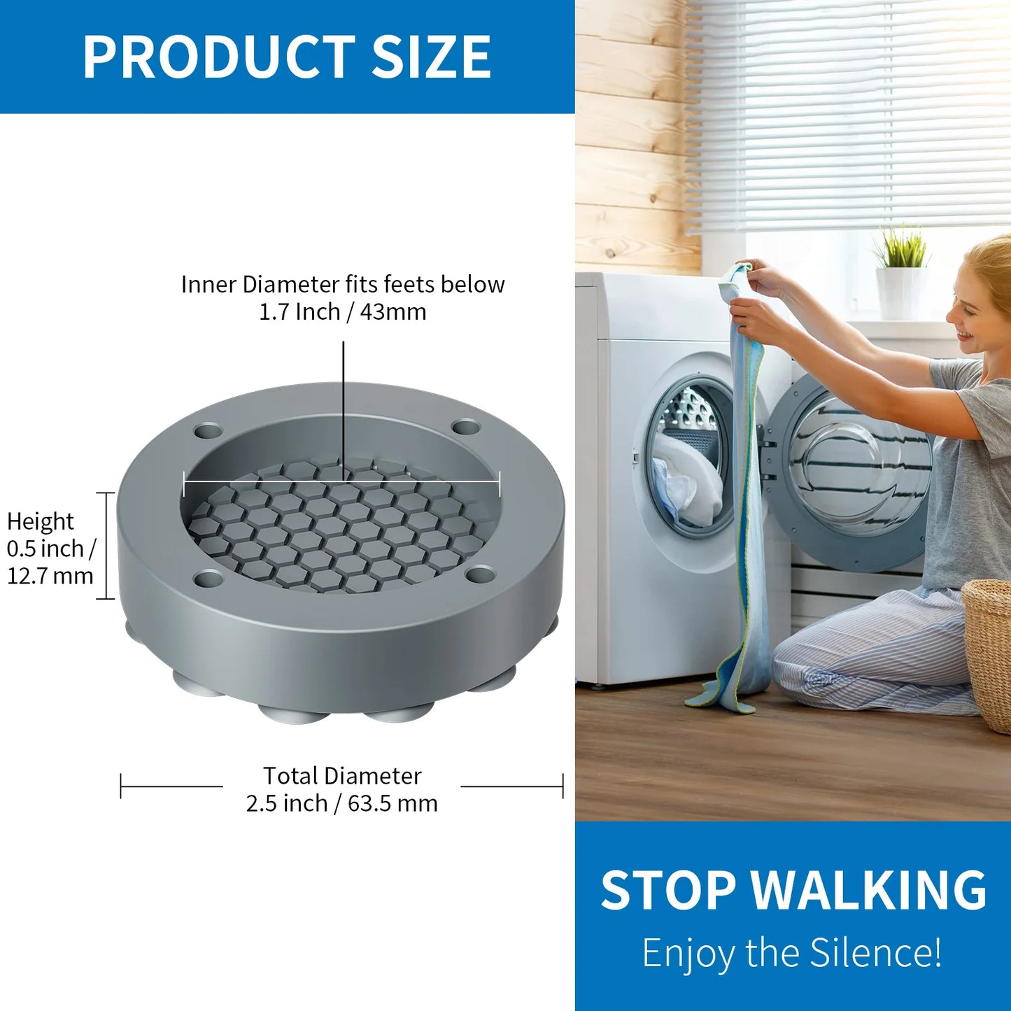Anti Vibration Feet Pads for Washing Machine