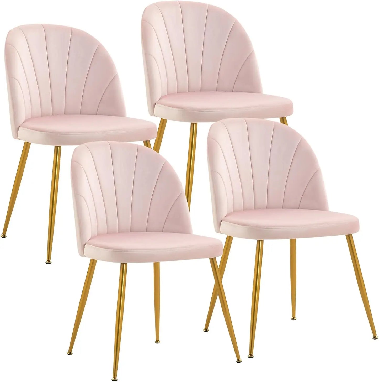 Velvet Accent Dining Chairs