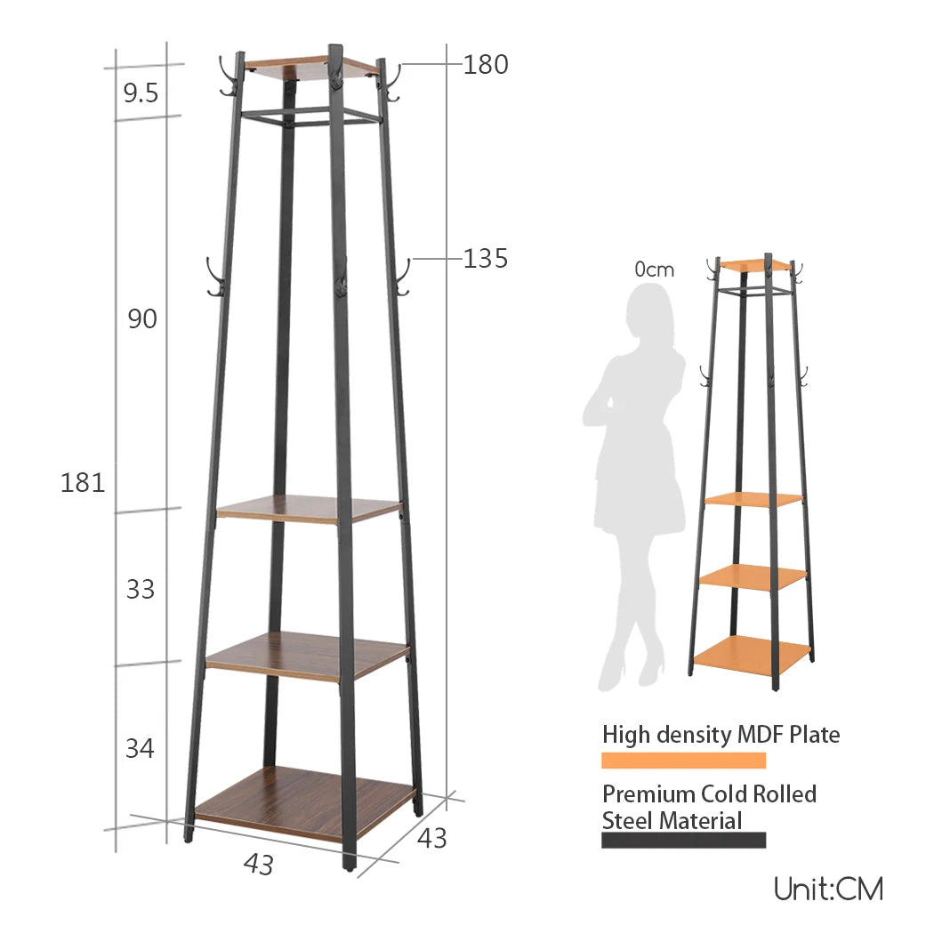 Heavy Duty Hall Tree