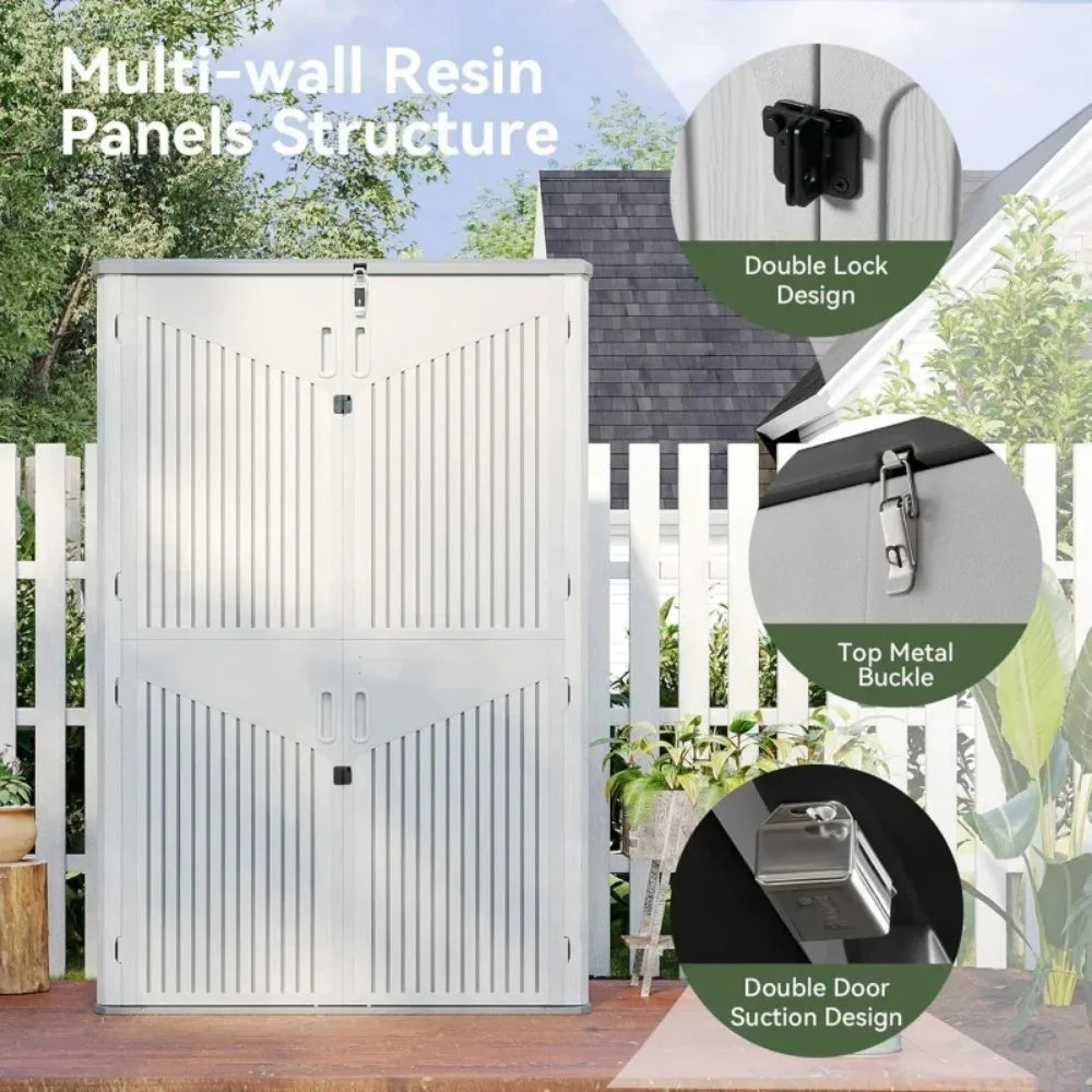 Resin Outdoor Storage Shed