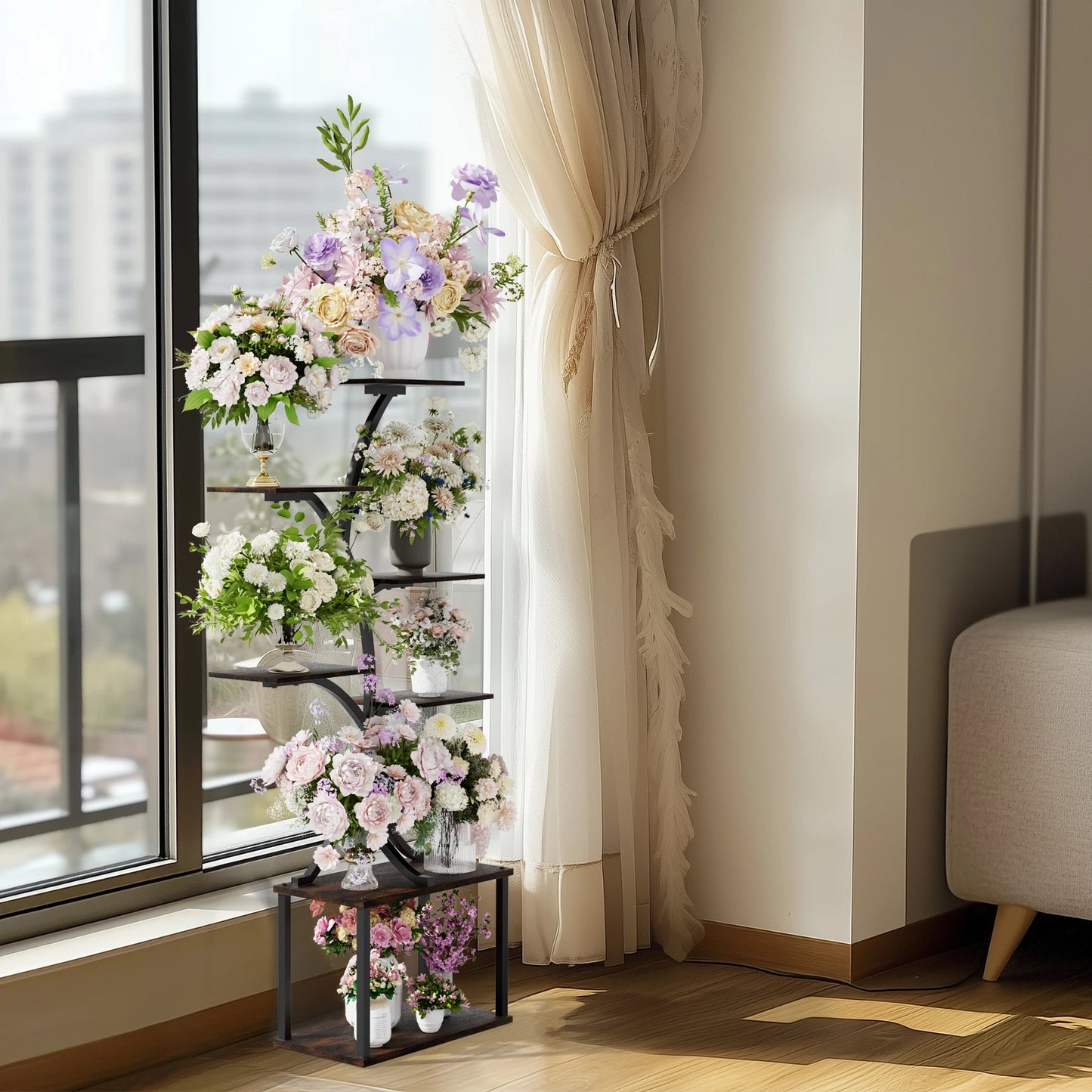 Tree-Shaped Plant Stand