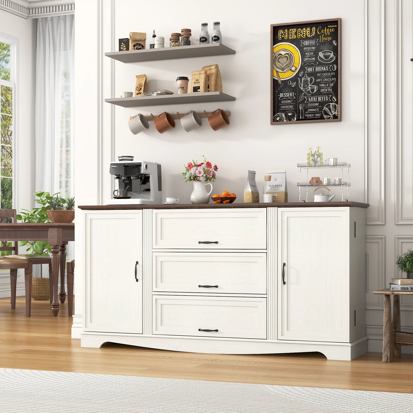 kitchen sideboards with drawer