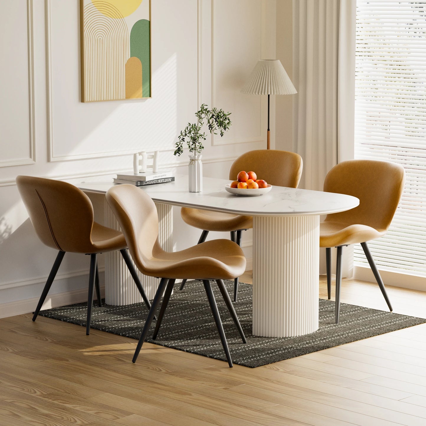 Modern Fabric Dining Chairs