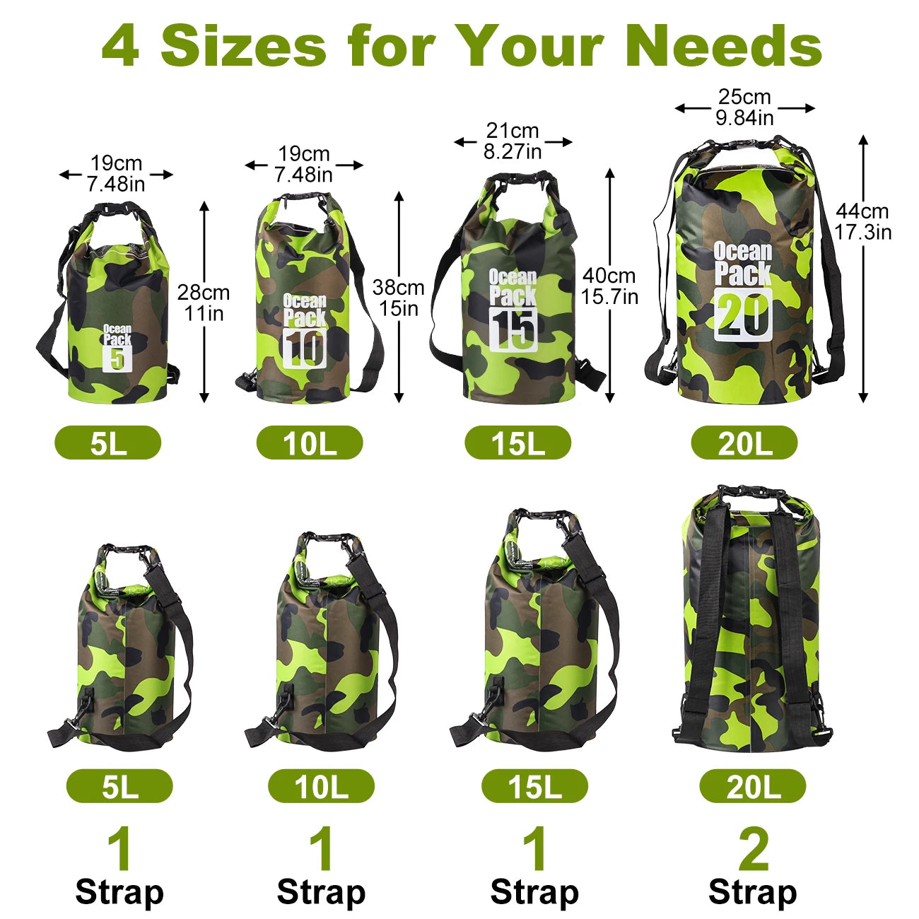 Waterproof Outdoor Beach Camping Bag