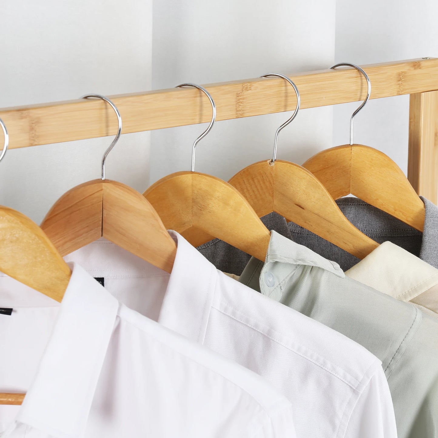 Bamboo Double Rail Rack