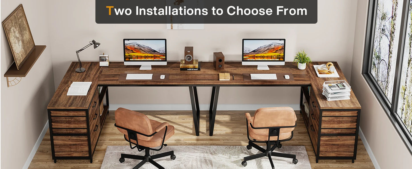 L‑Shaped PC Desk