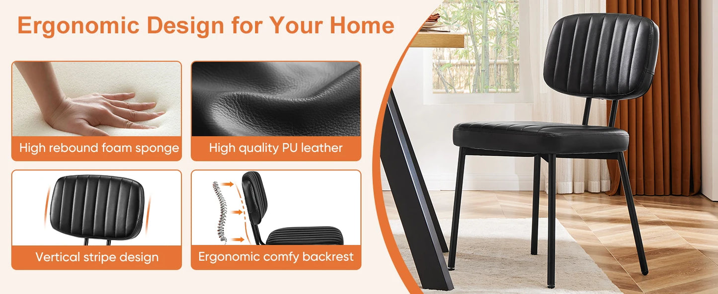 PU Leather Dining Chairs