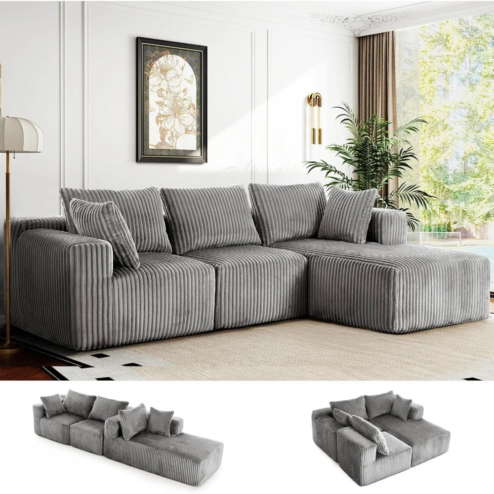 L‑Shaped Modular Sofa