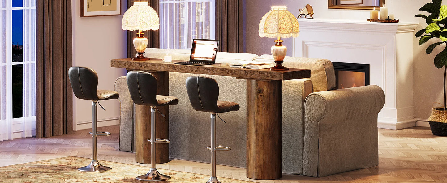Long Bar Console Table