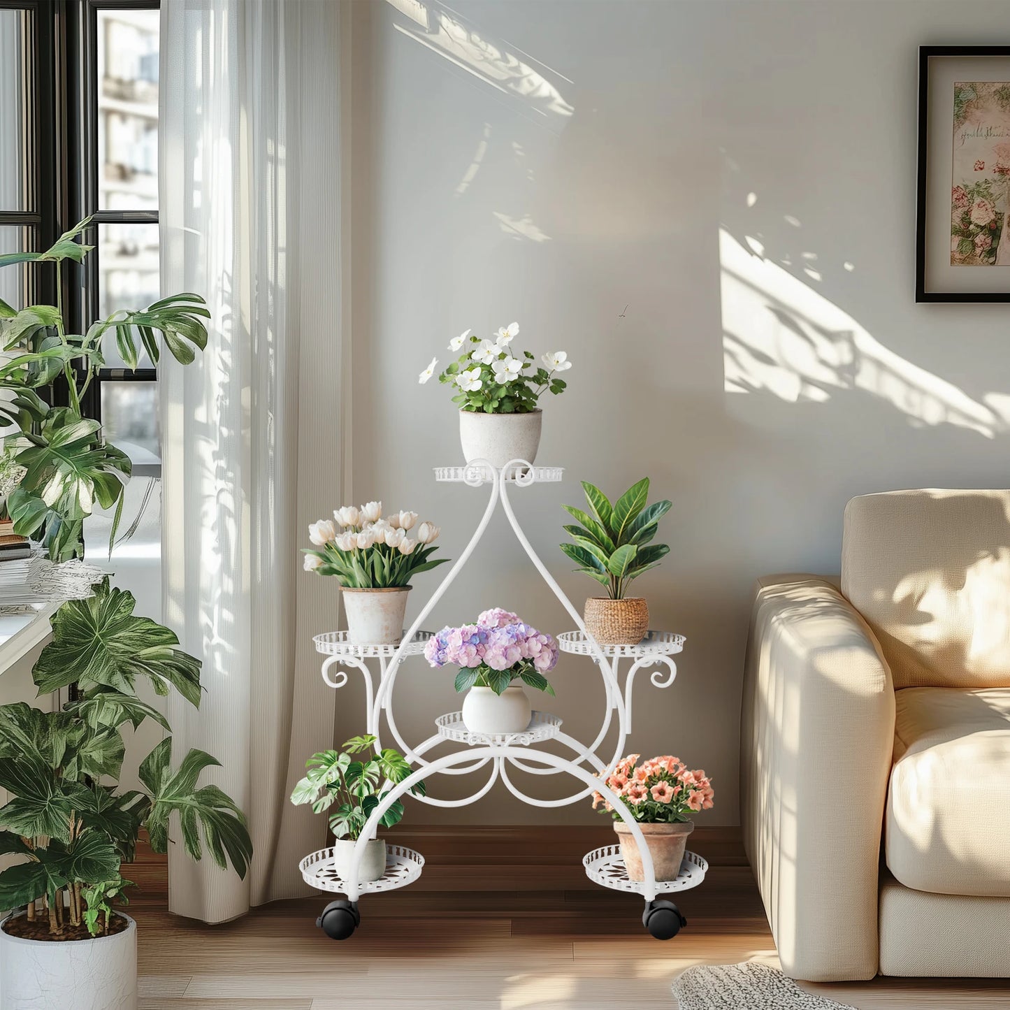 Five-Tier Plant Stand