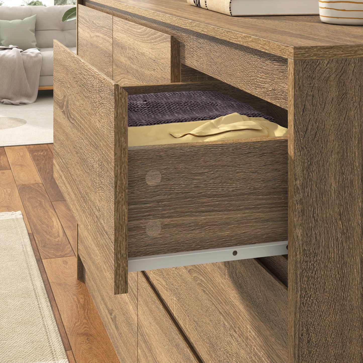 7 Drawer Dresser for Bedroom