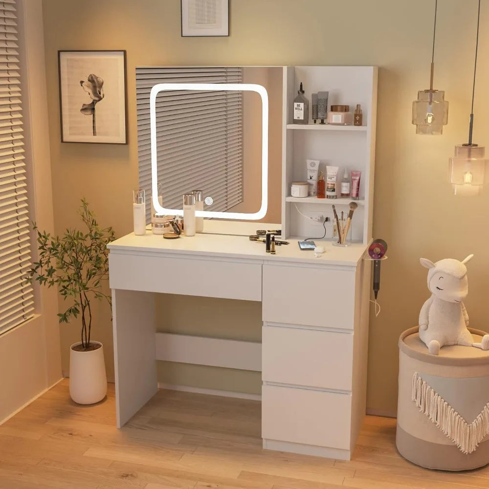 Lighted Vanity Desk