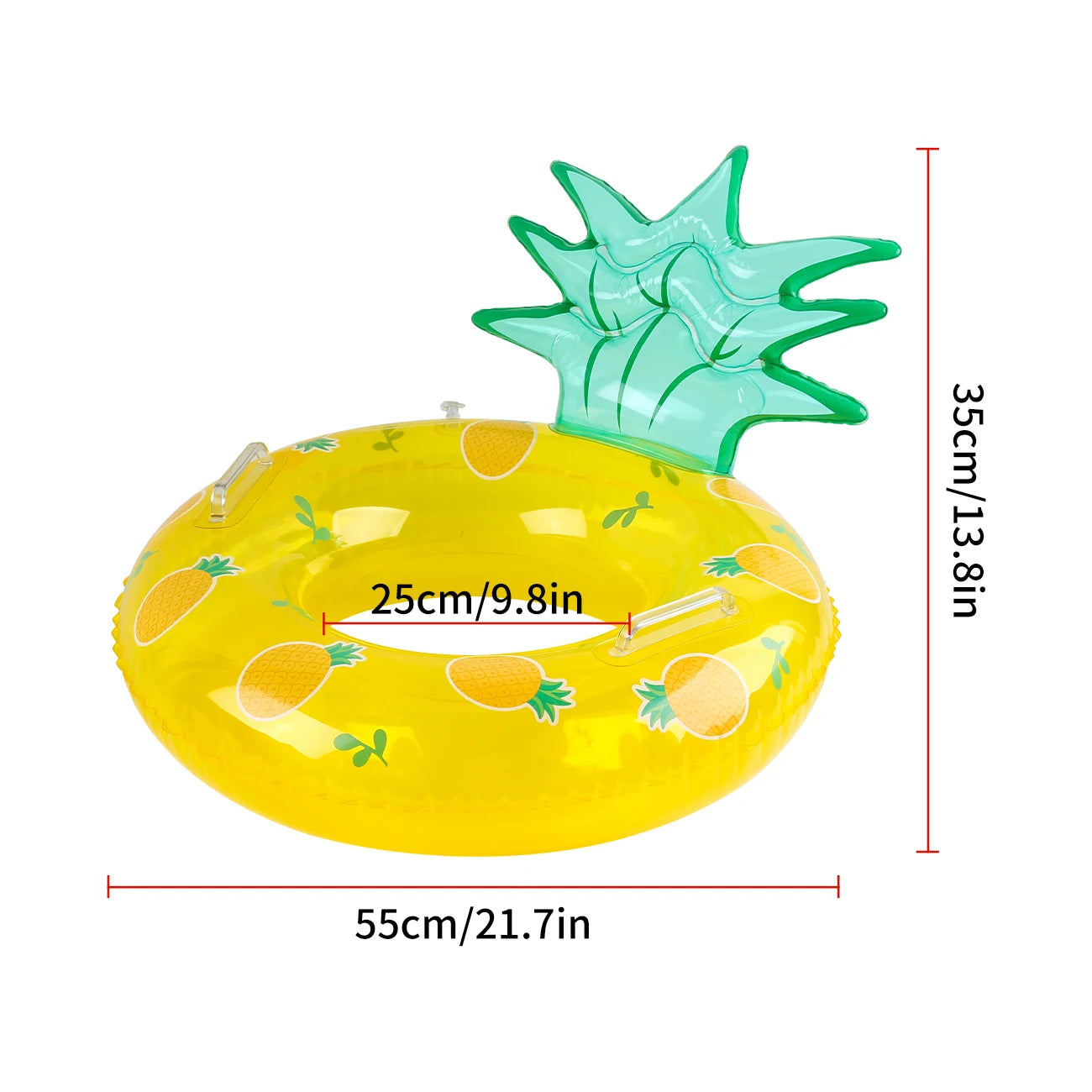 Fruit Shaped Inflatable With Handle Pool Float