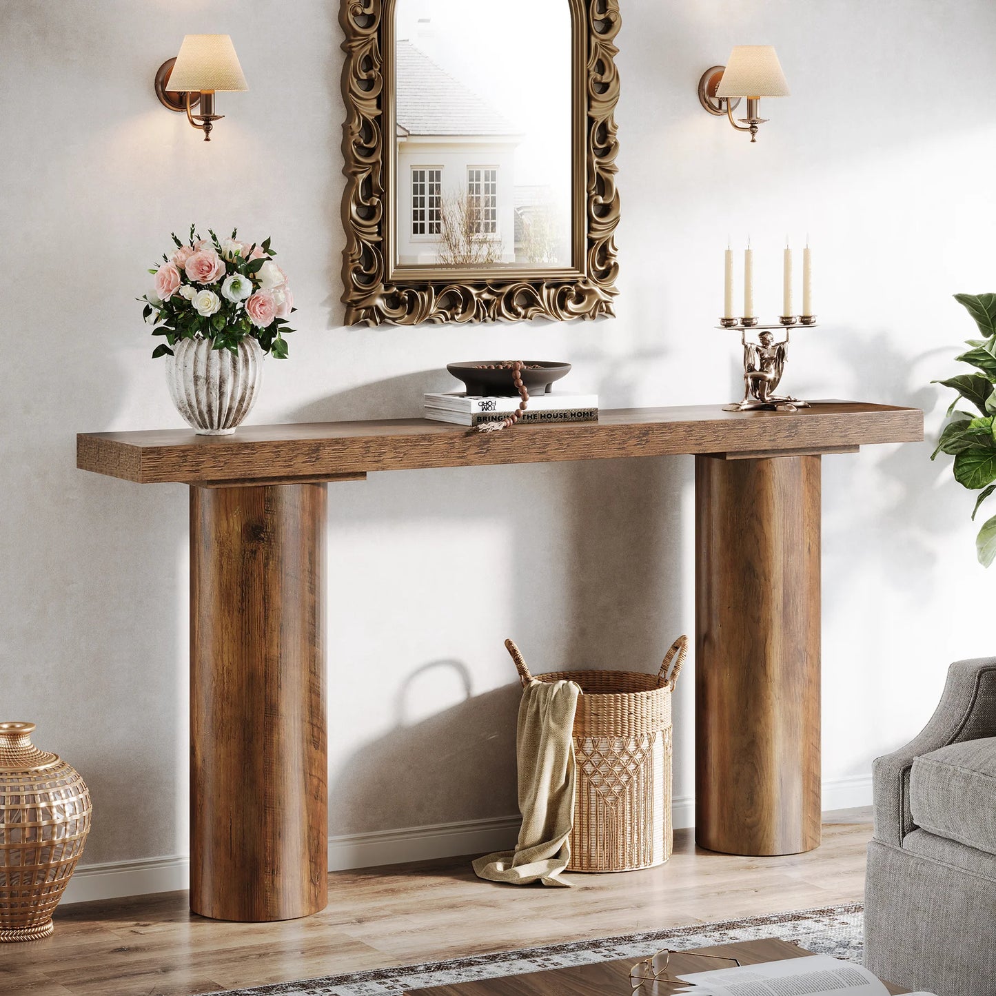 Long Bar Console Table