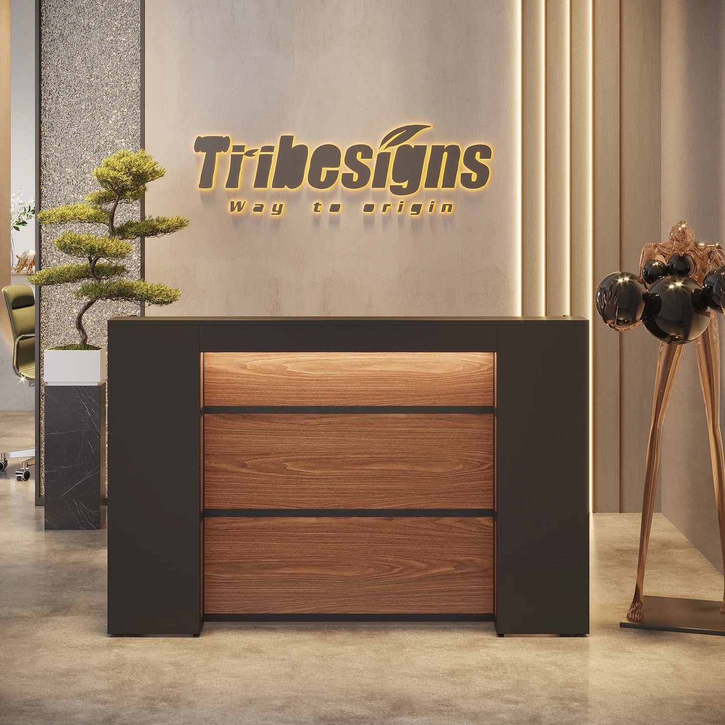 LED Reception Desk