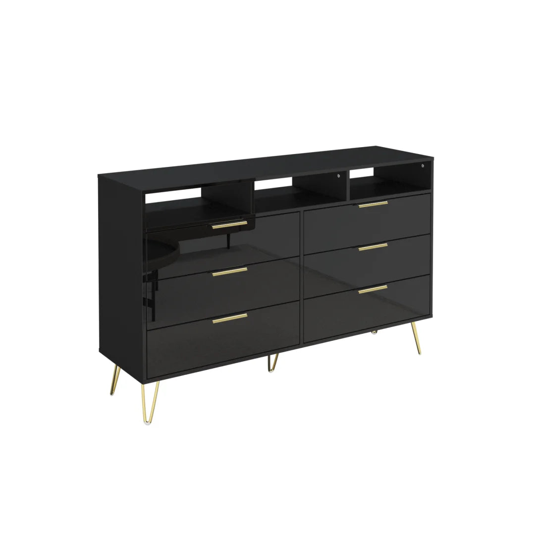 6 Drawer Bedroom Chest with LED Lighting