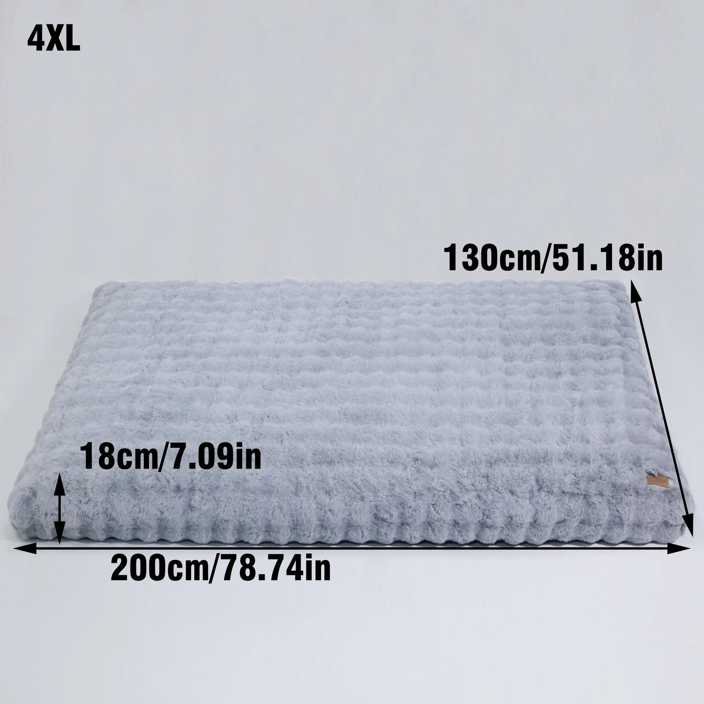 Fluffy Crate Bed for Extra Large Dogs