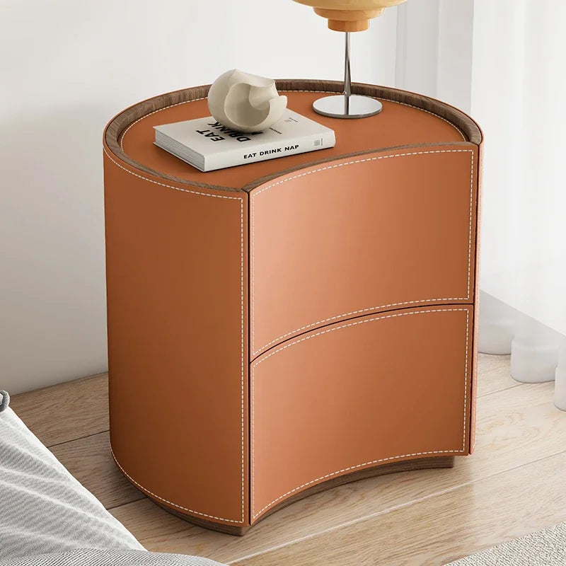 Creative Aesthetic Bedside Table Luxury Minimalist Simple Style