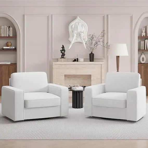 Swivel Accent Chair Set