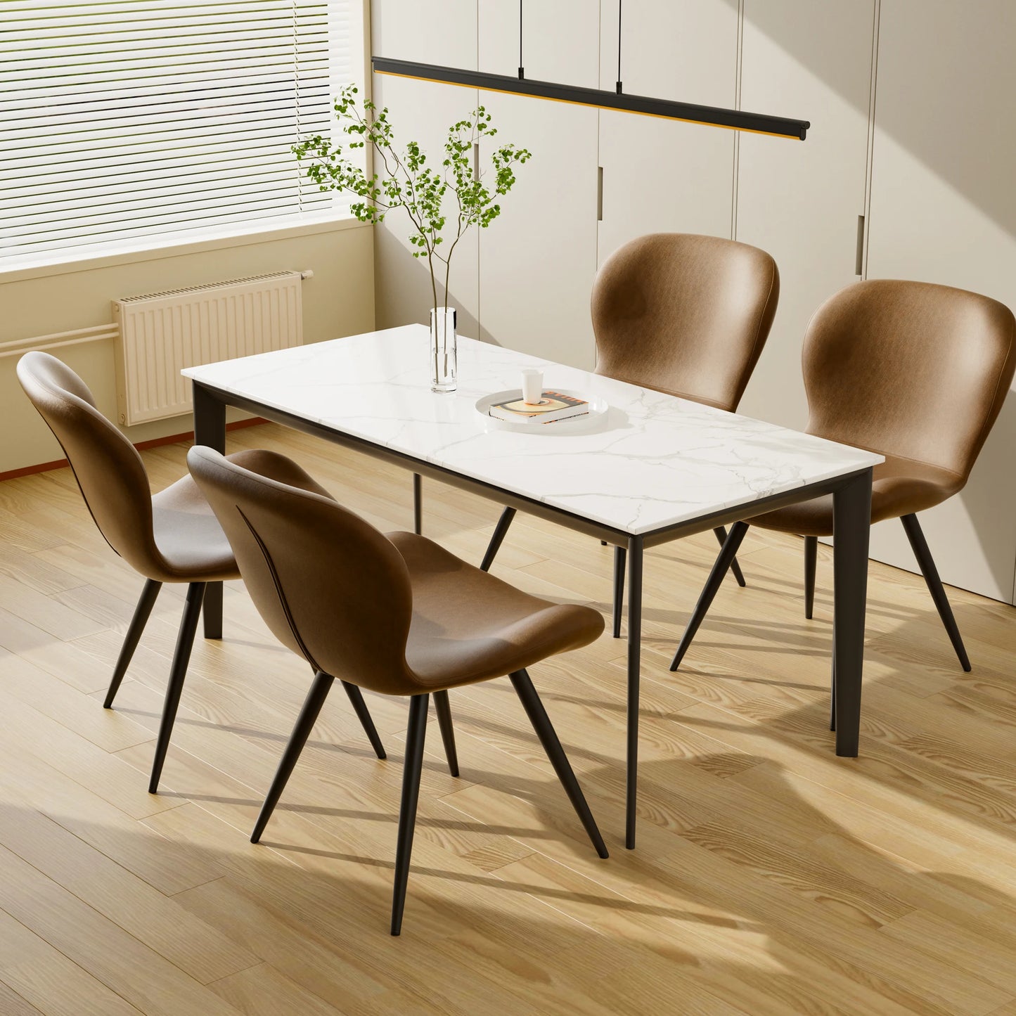 Modern Fabric Dining Chairs