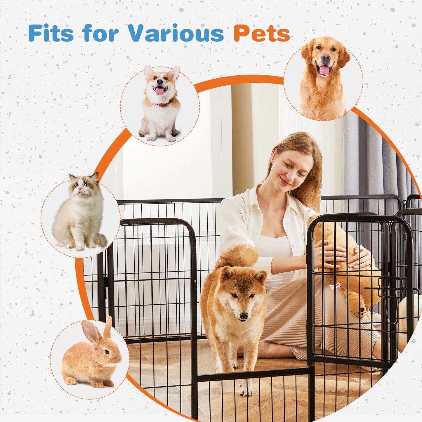 Metal Dog Playpen