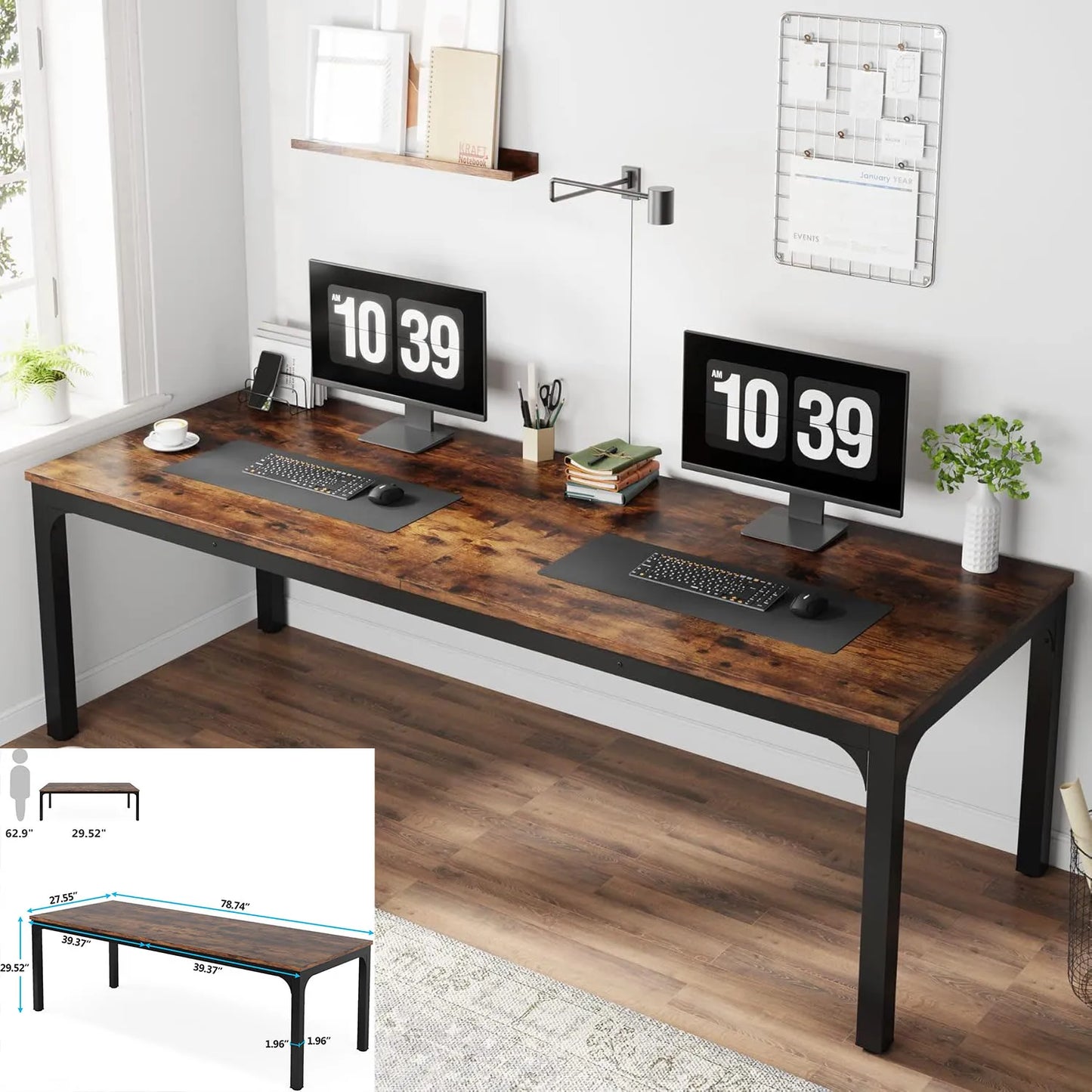 Double Drawer Desk