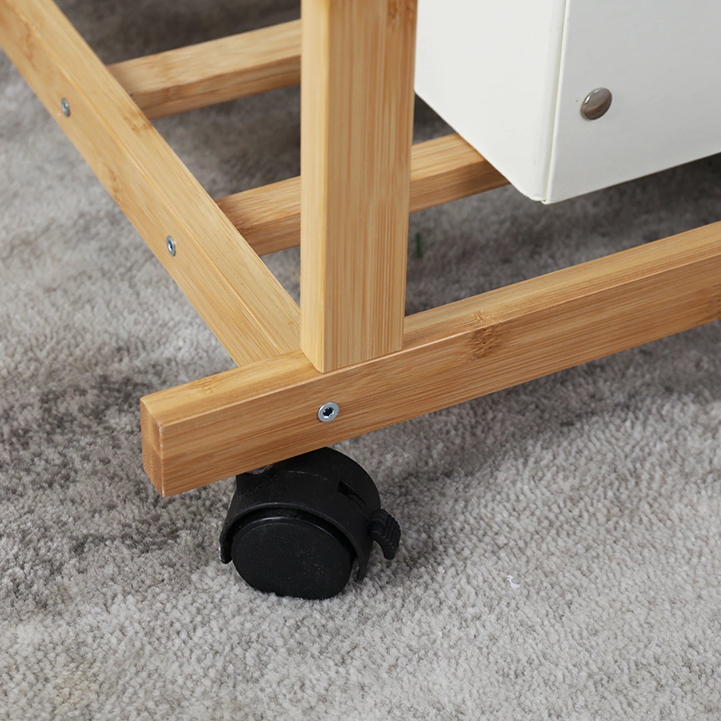 Bamboo Double Rail Rack