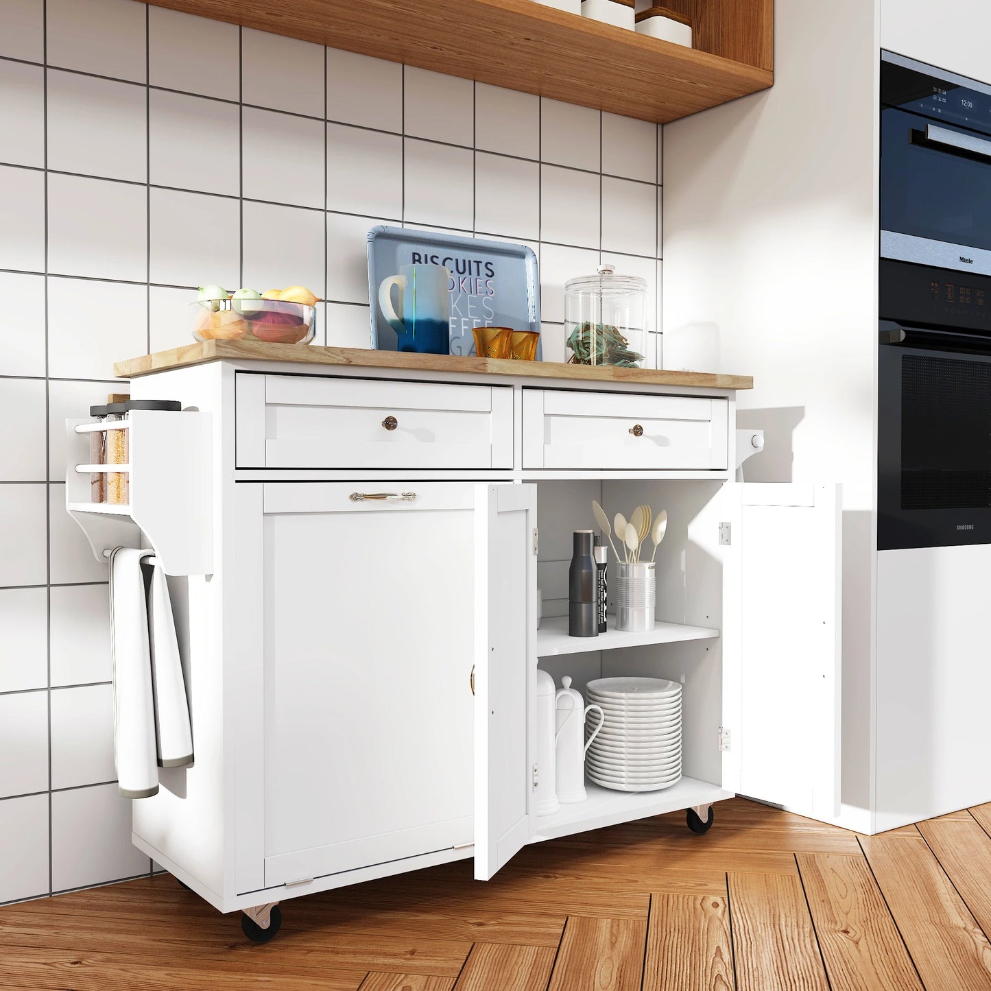 Kitchen Island with Storage