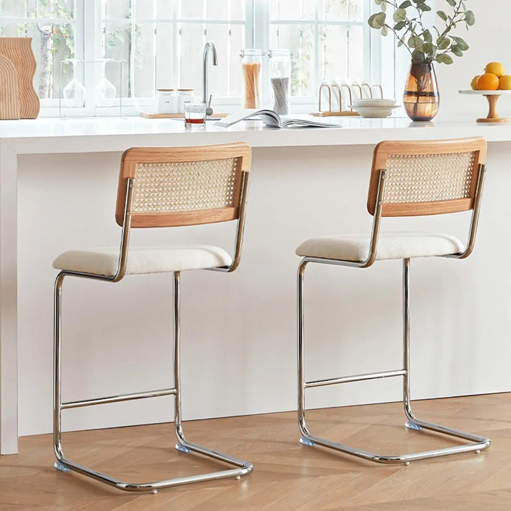 Rattan Counter Bar Stools