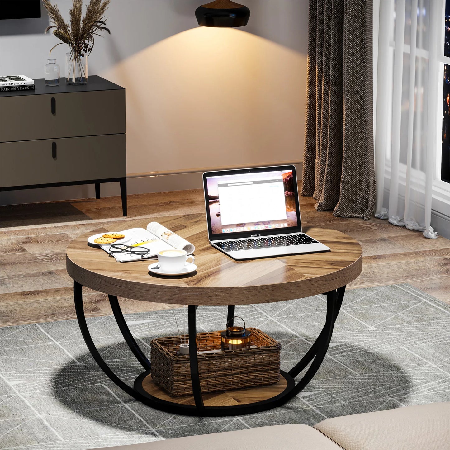 31.7″ Round Coffee Table