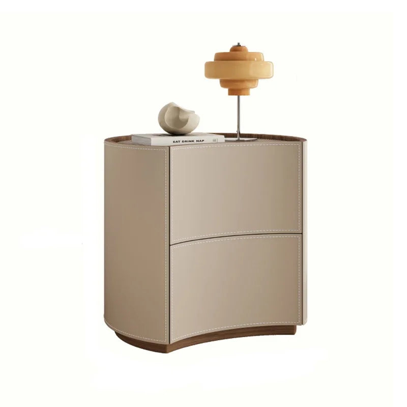 Creative Aesthetic Bedside Table Luxury Minimalist Simple Style