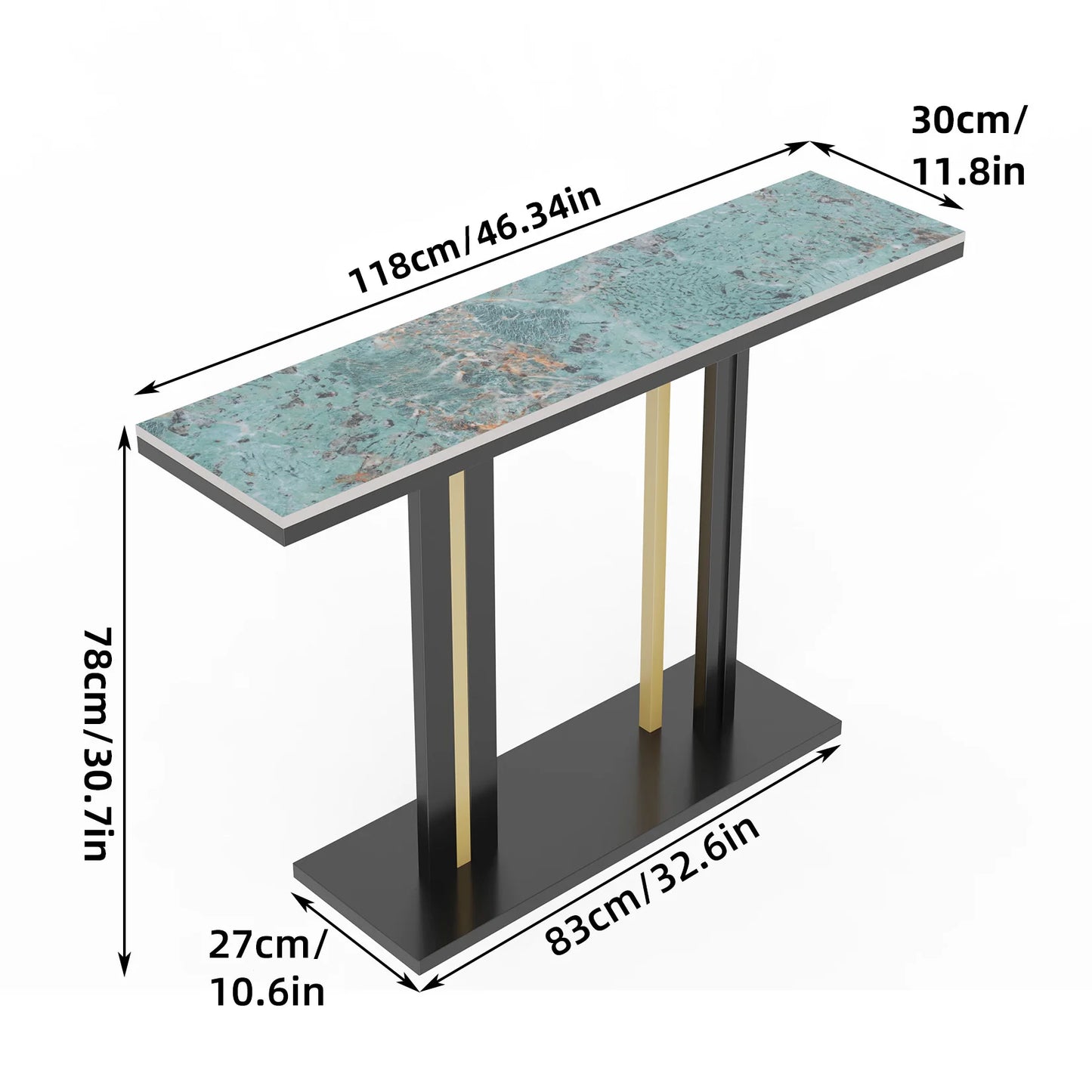 Modern Marble Console Table