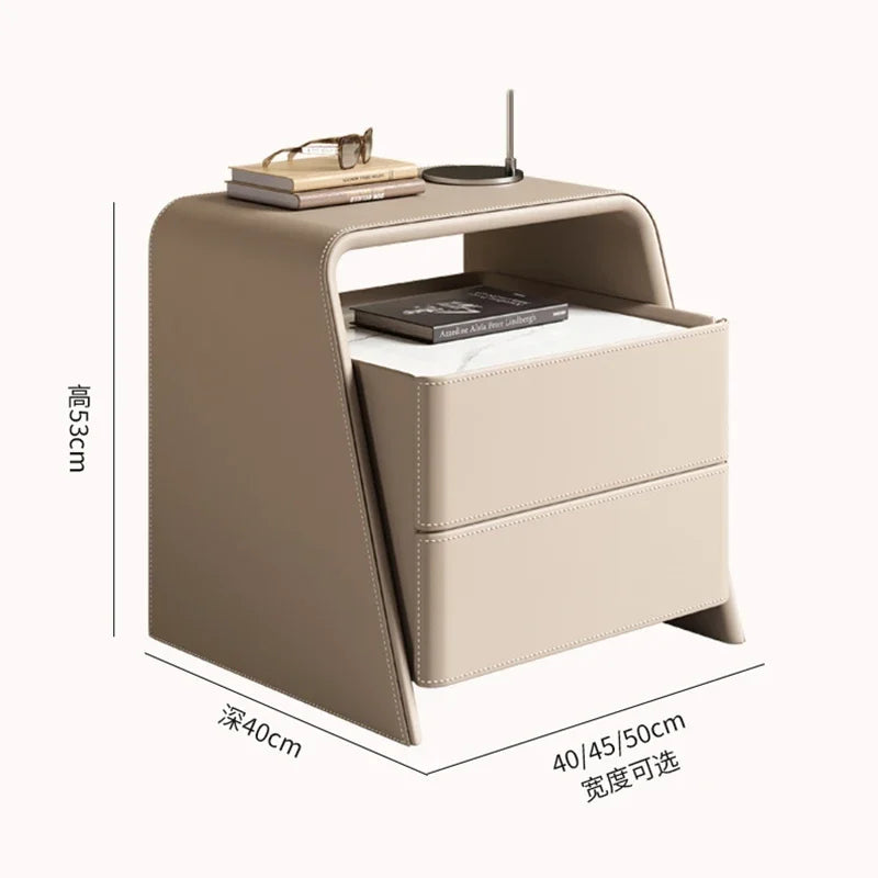 Unique Elegant Bedside Table