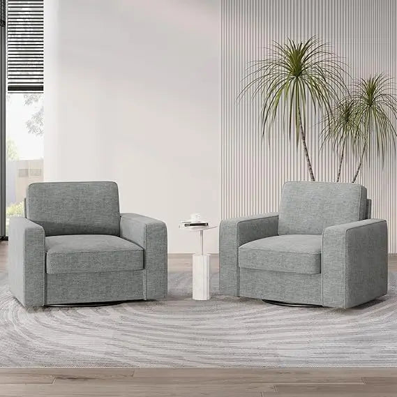 Swivel Accent Chair Set